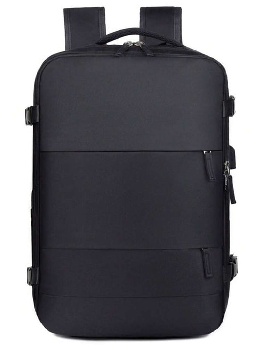 Men's Multi Functional Laptop Backpack Large Capacity Casual Travel Bag With Wet Dry Separation Compartment Work School Overnight Gift