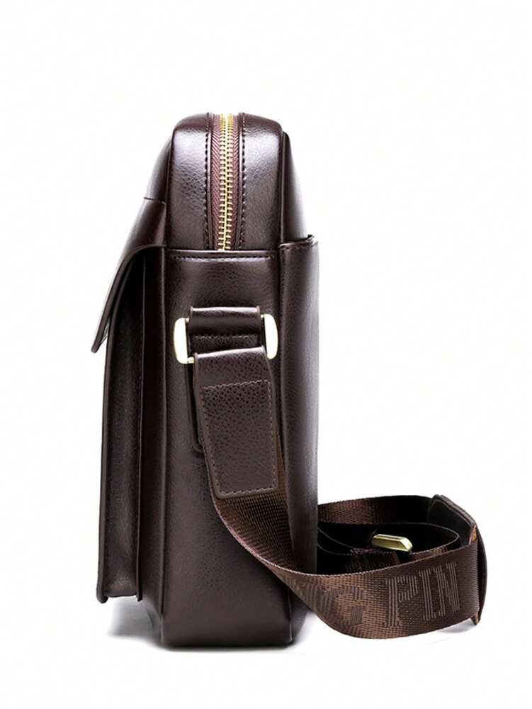 Men's Shoulder Messenger Bag Small Business Casual Travel Backpack Multi Functional Crossbody Sling Bag Side Bag Daily Essentials