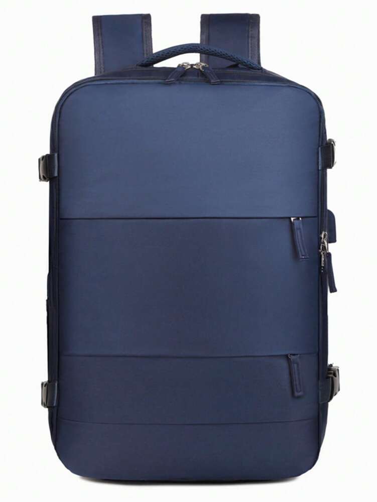 Men's Multi Functional Laptop Backpack Large Capacity Casual Travel Bag With Wet Dry Separation Compartment Work School Overnight Gift
